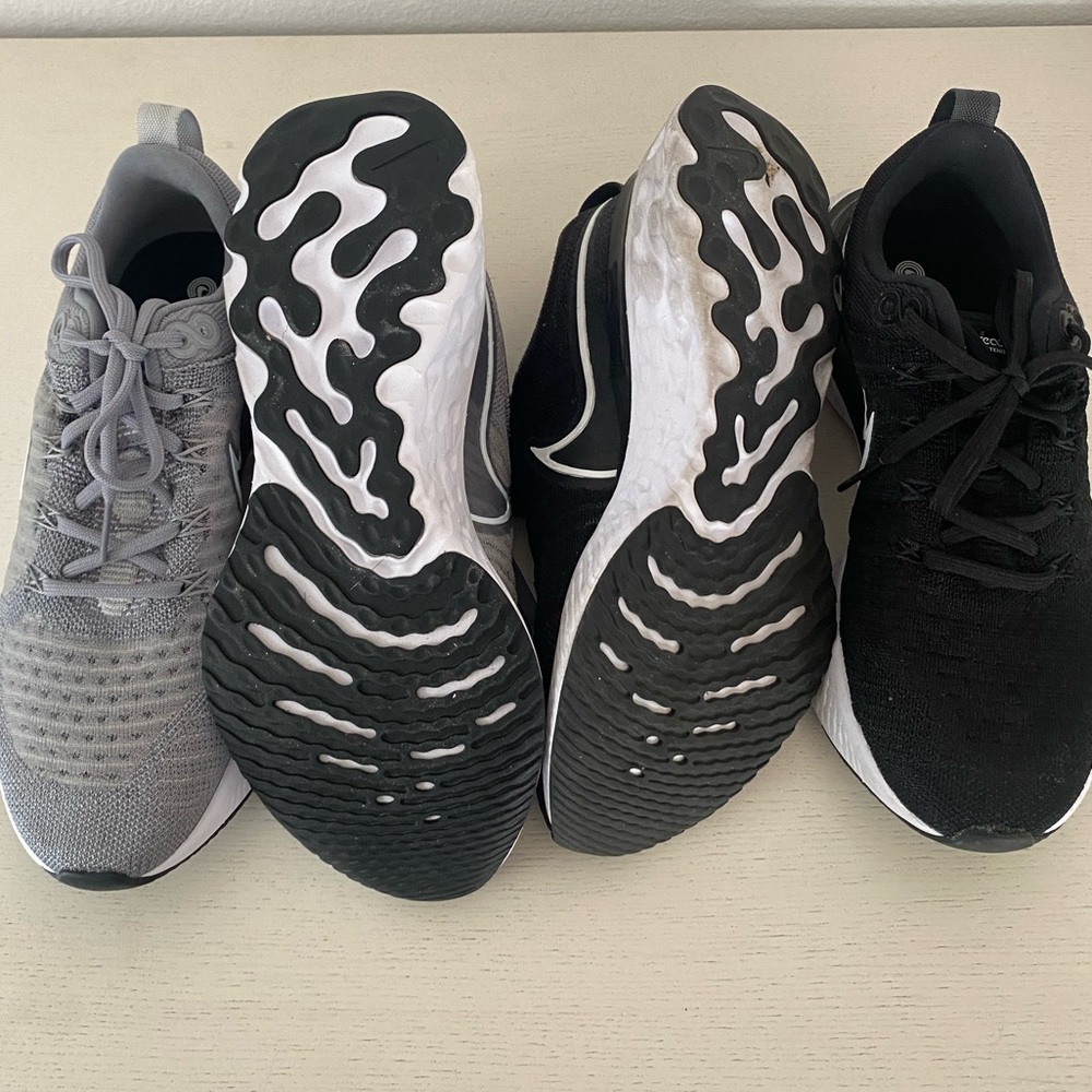 SOLD Nike React Infinity Flyknit, Set of 2